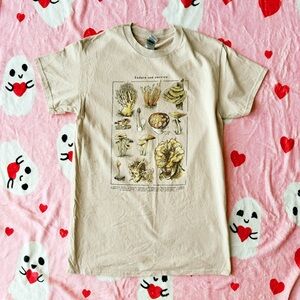 the last of us cordyceps mushroom horror tee S